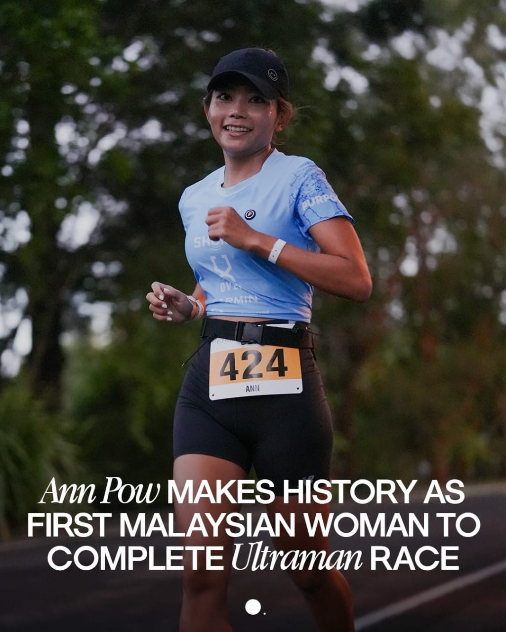 Ann Pow, first Malaysian female to complete Ultraman